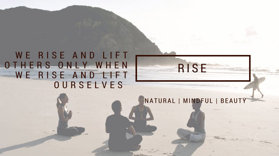 We rise and lift others only when we rise ourselves first.